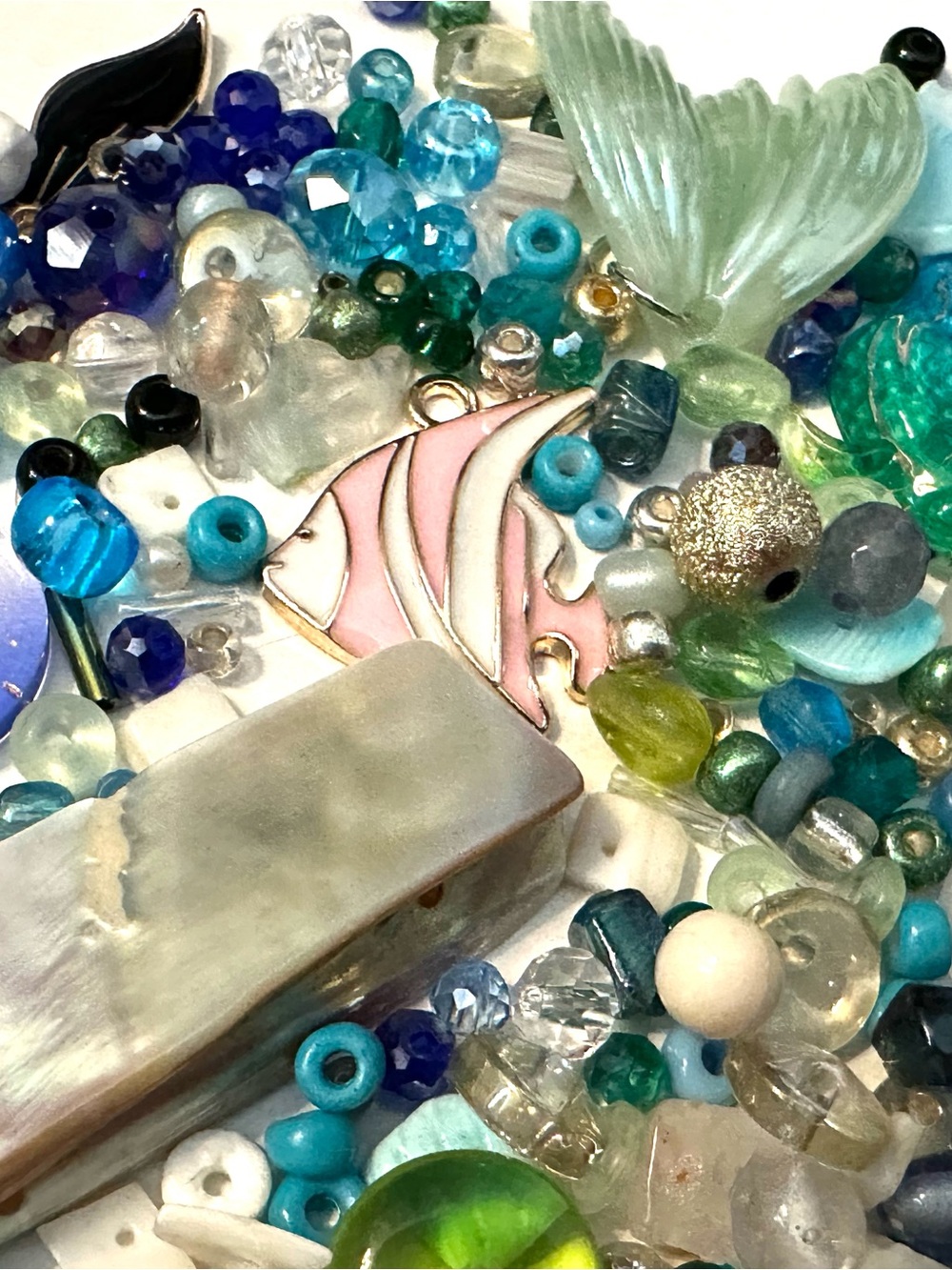 Curated Sea Life Charms & Bead Collection